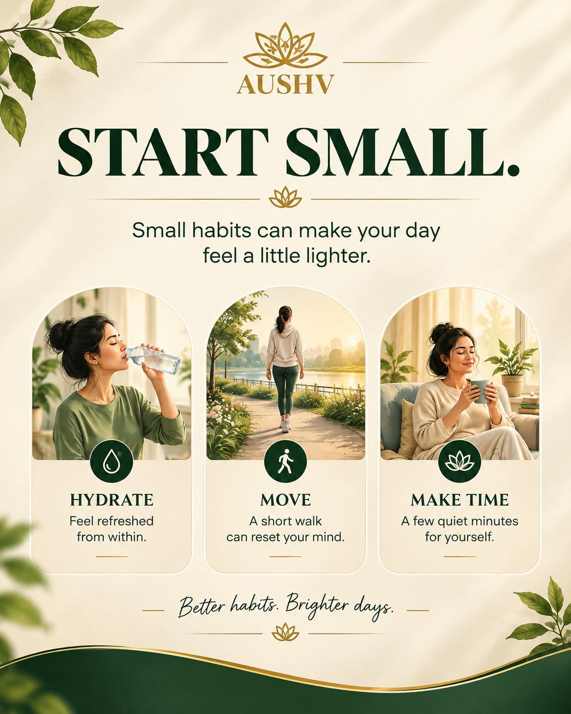 Daily Habits Hydration Routine